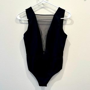NWT Victoria Secret Deep V Bodysuit